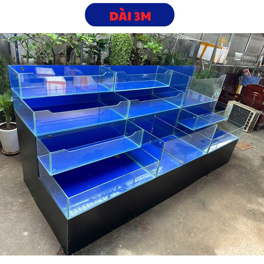 Hồ hải sản dài 3m tràn Hồ hải sản dài 3m tràn