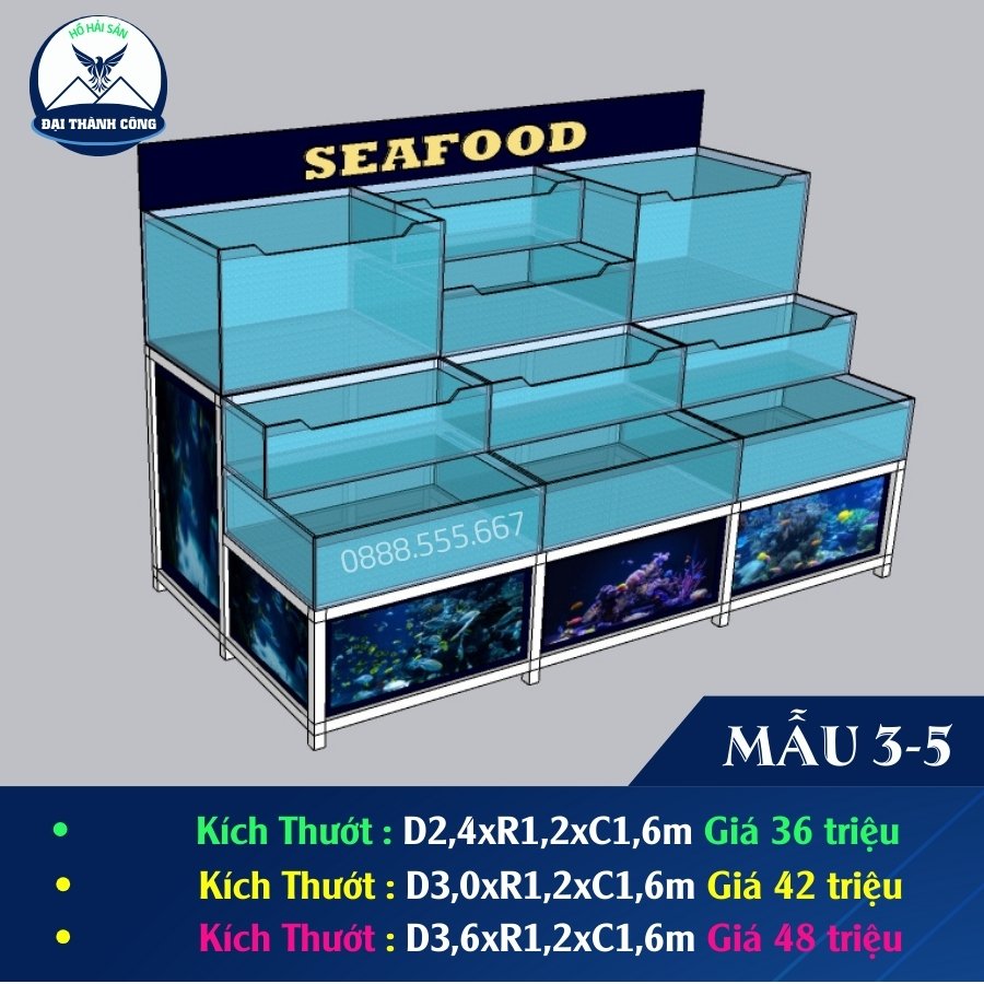 Hồ Trưng Bày Hải Sản Hồ Trưng Bày Hải Sản