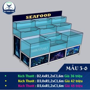 chọn hồ hải sản