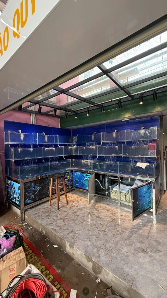 tháo lắp bể hairt sản